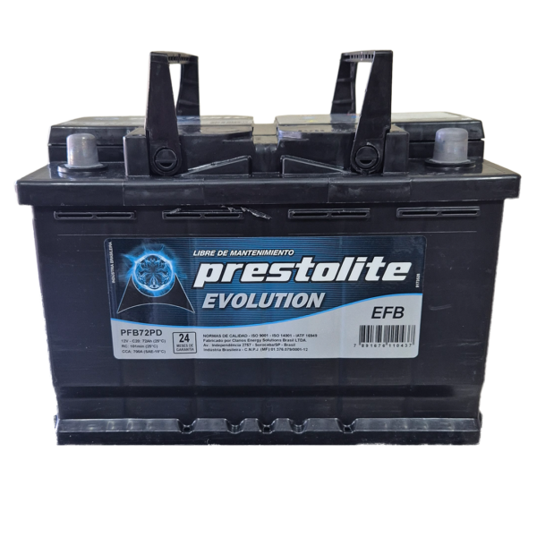PRESTOLITE PFB72PD 12-72 CCA700 EFB (Tecnología START STOP)