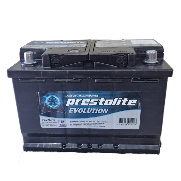 PRESTOLITE PEV75ND 12-75 CCA675 Libre Mantenimiento